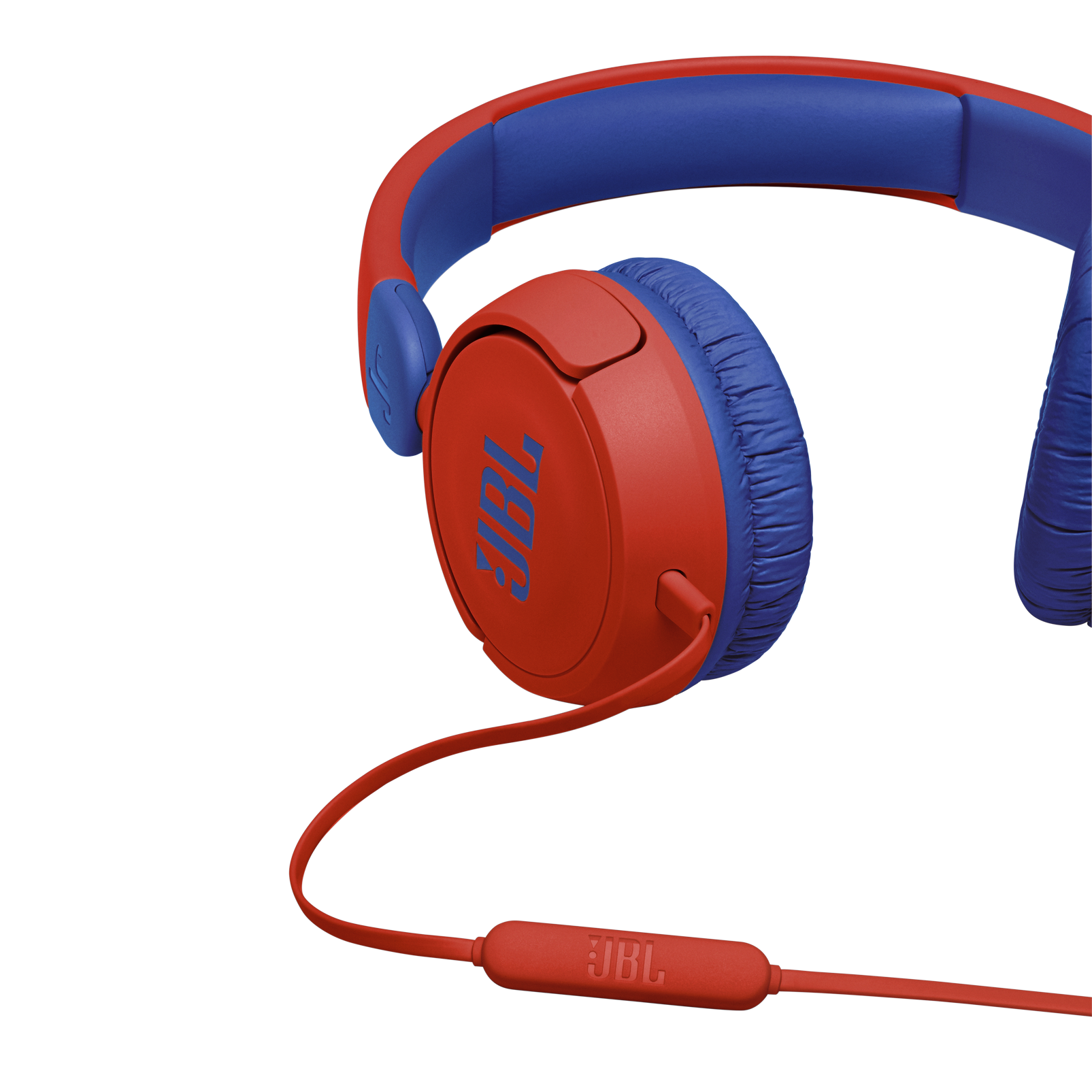 JBL Jr310 - Red - Kids on-ear Headphones - Detailshot 2